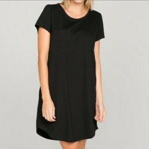 Eileen fisher organic cotton rblack dress